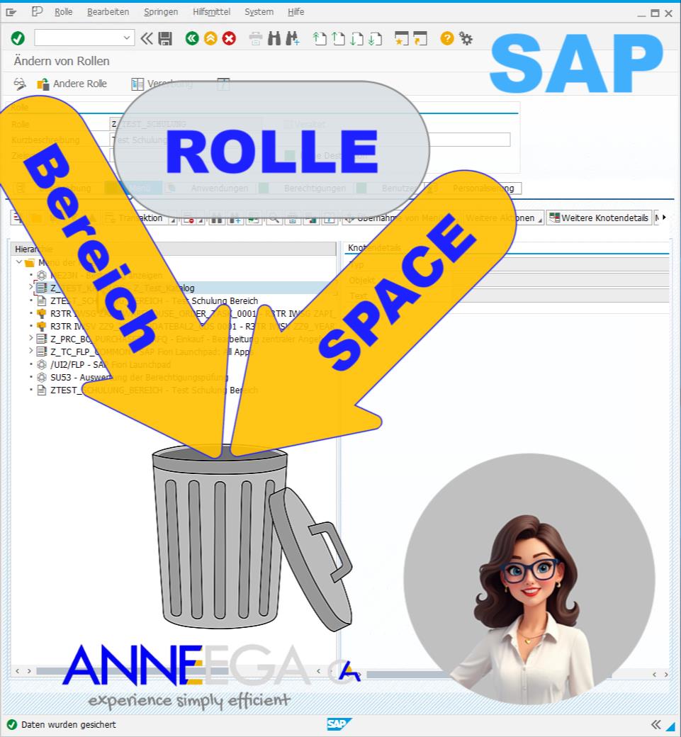 Wie löscht man … aus eine Rolle? (Kaufen / Leihen)