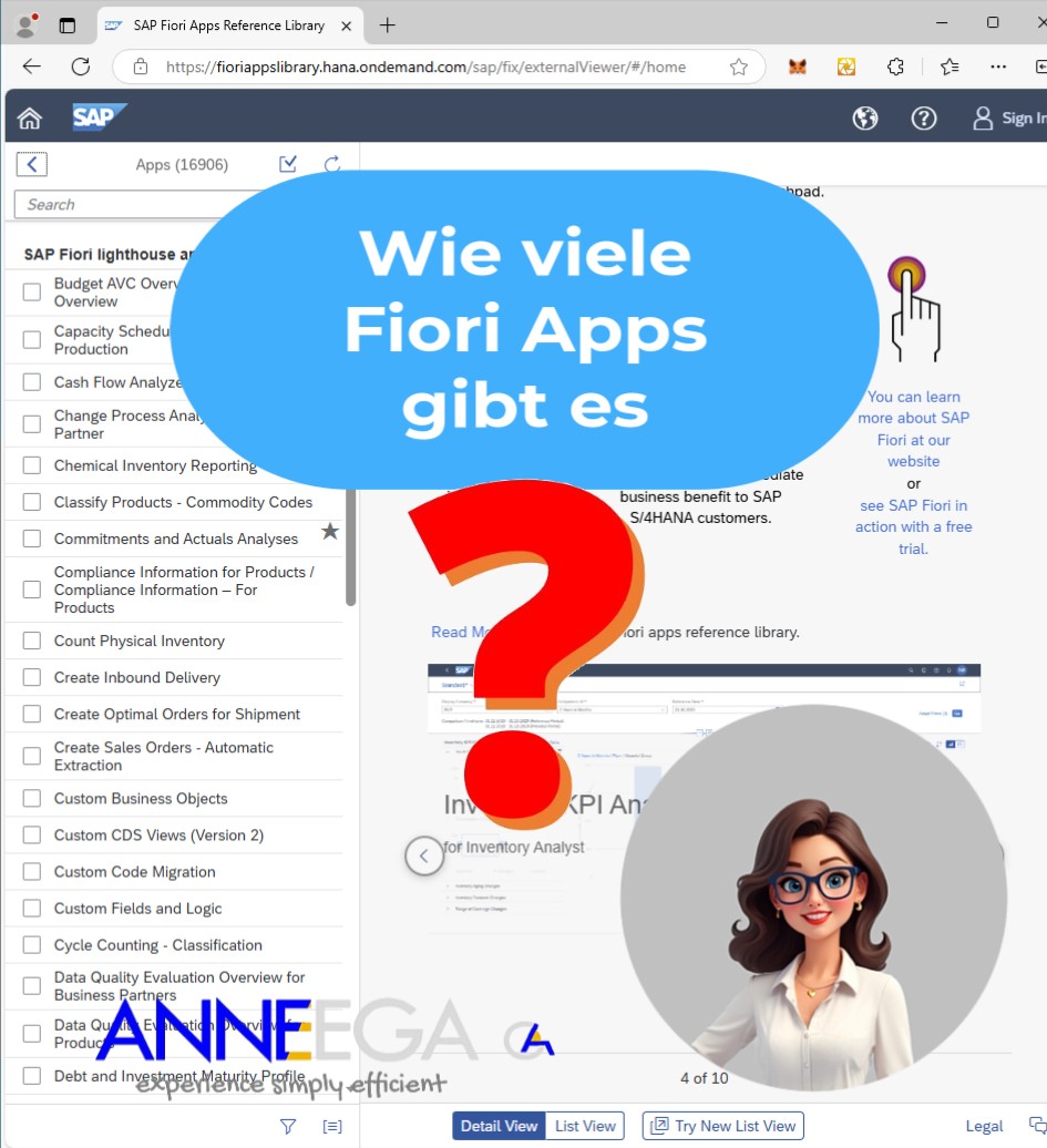 Wie viele FioriApps oder Kacheln existieren?  (Kaufen / Leihen)